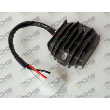 Rick's Motorsports Electrics Universal Lithium Ion Battery Compatible Rectifier-Regulator for Kawasaki Vulcan '87-20, Ninja 250R '08-20, EX 500 '94-10, GPZ550 '80-86